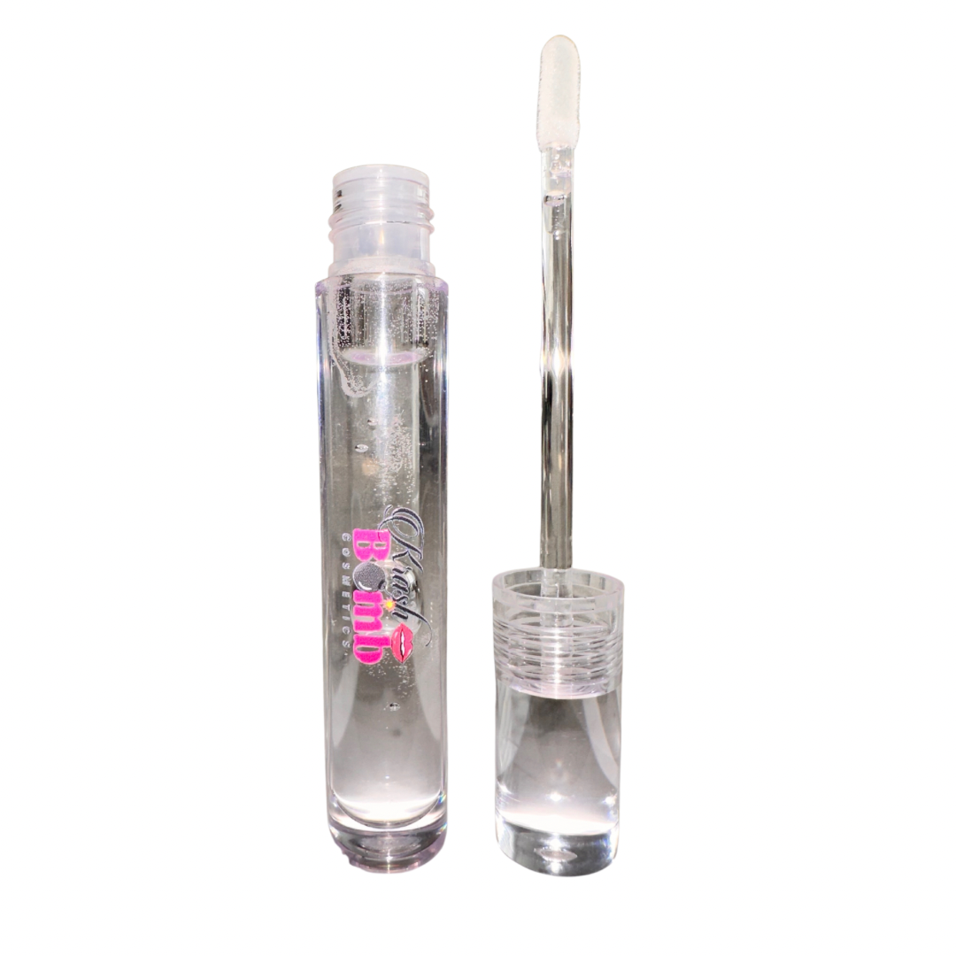 Clear Top Lip Gloss Bubble Clear