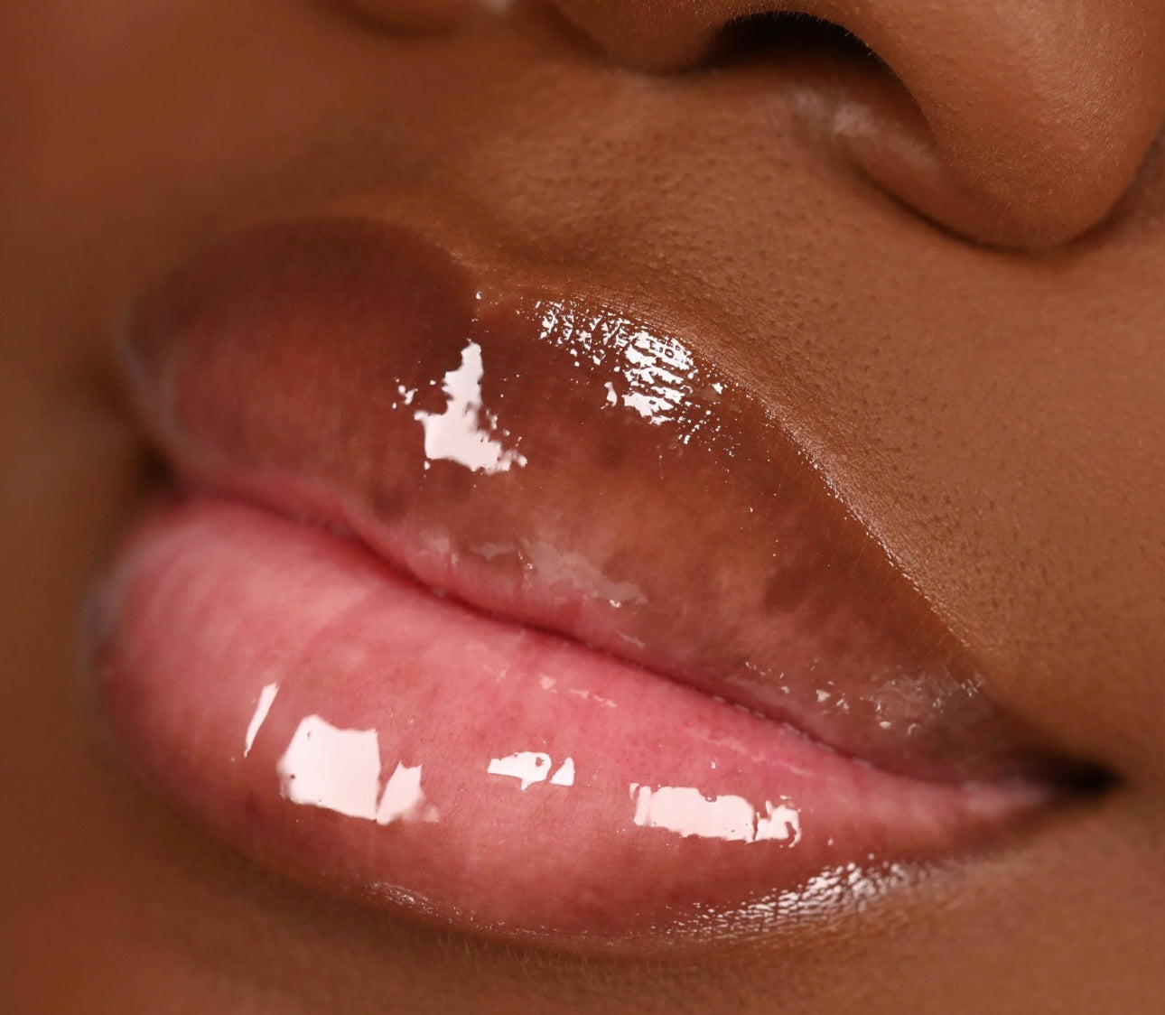 Clear Top Lip Gloss Bubble Clear