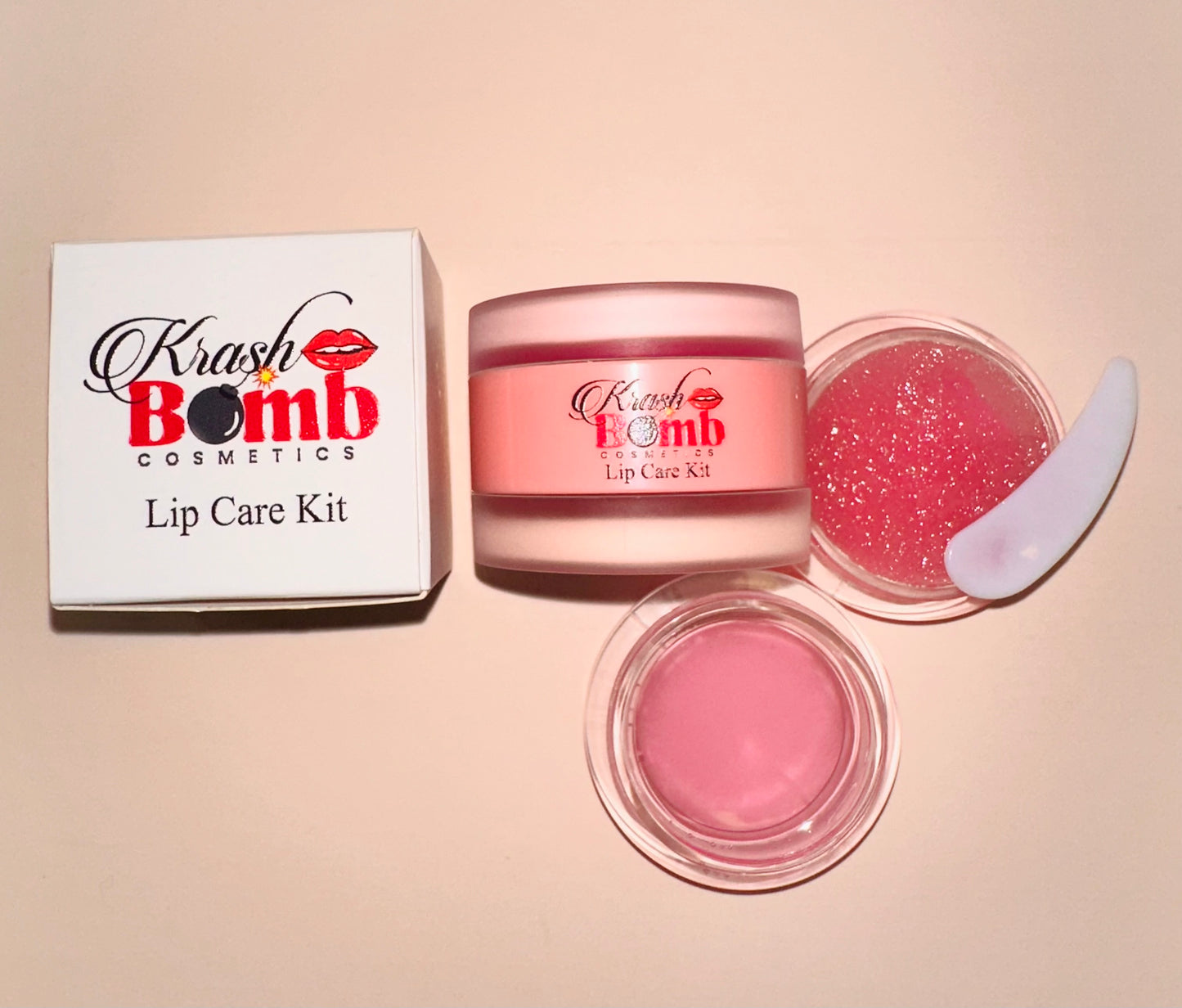 Kiss & Glow 2&1 Sugar Scrub Lip Care Kit